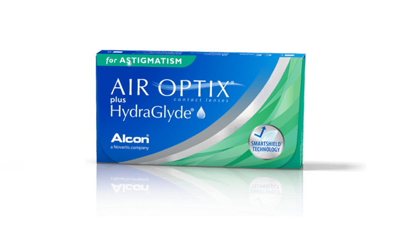 AIR OPTIX® plus HydraGlyde® for Astigmatism